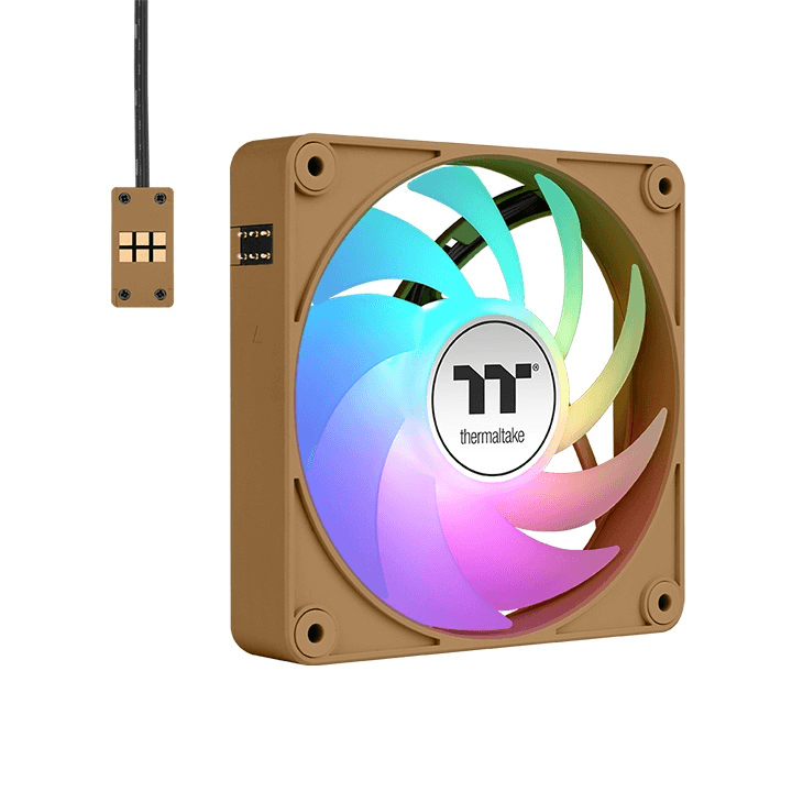 Thermaltake Thermaltake CT120 EX ARGB Sync Gravel Sand  3-Fan Pack 120mm Case Fans, MagForce 2.0, 2000 RPM | CL-F216-PL12GS-A - thumbnail 1