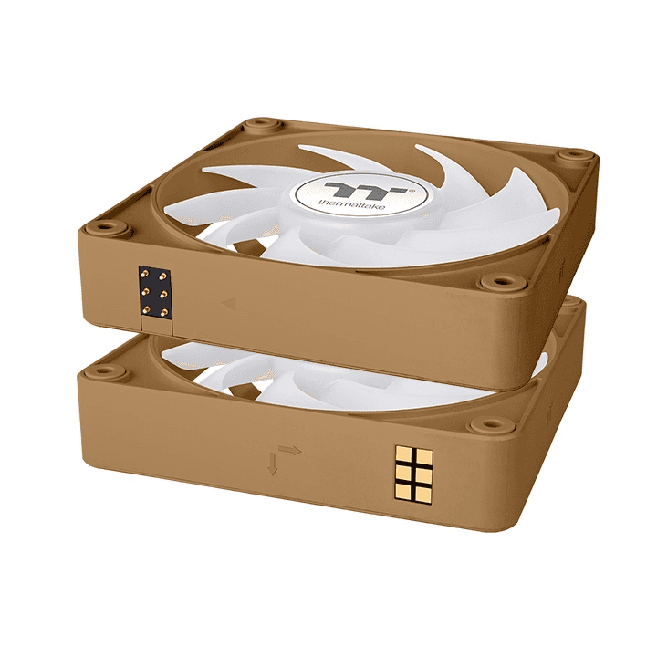 Thermaltake Thermaltake CT120 EX ARGB Sync Gravel Sand  3-Fan Pack 120mm Case Fans, MagForce 2.0, 2000 RPM | CL-F216-PL12GS-A - thumbnail 3