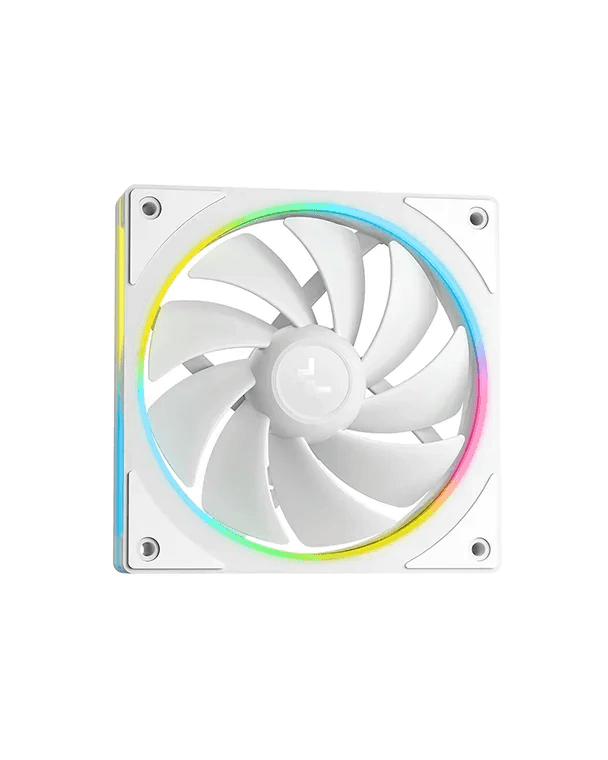 DEEPCOOL Deepcool LM360 AIO LCD ARGB Liquid Cooler,  2.4" IPS LCD Display, 6th-generation Pump, 2500～3600 RPM±10%, 66.23 CFM Fan Airflow, 3.27 mmAq Fan Air Pressure, Hydro Bearing, White | R-LM360-WHDMMC-1 - thumbnail 6