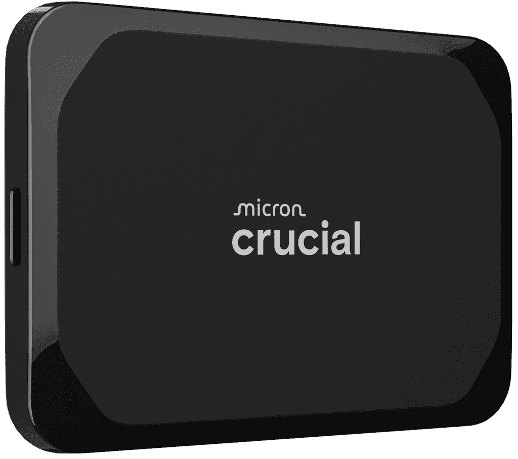 Crucial Crucial X9 2TB Portable SSD, USB 3.2 Gen-2 (10Gb/s) Interface, 1050 MB Sequential Read, PC, Mac, Tablet, Gaming Console, Android  | CT2000X9SSD9 - thumbnail 1