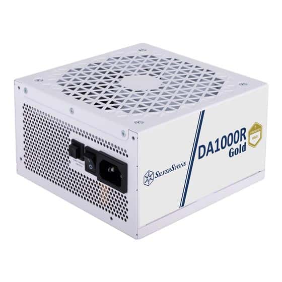 Silverstone SILVERSTONE DA1000R 1000W WHITE CYBENETICS GOLD POWER SUPPLY ,ATX 3.0, PCIE 5.0, FULL MODULAR, SST-DA1000R-GM-WWW - thumbnail 3