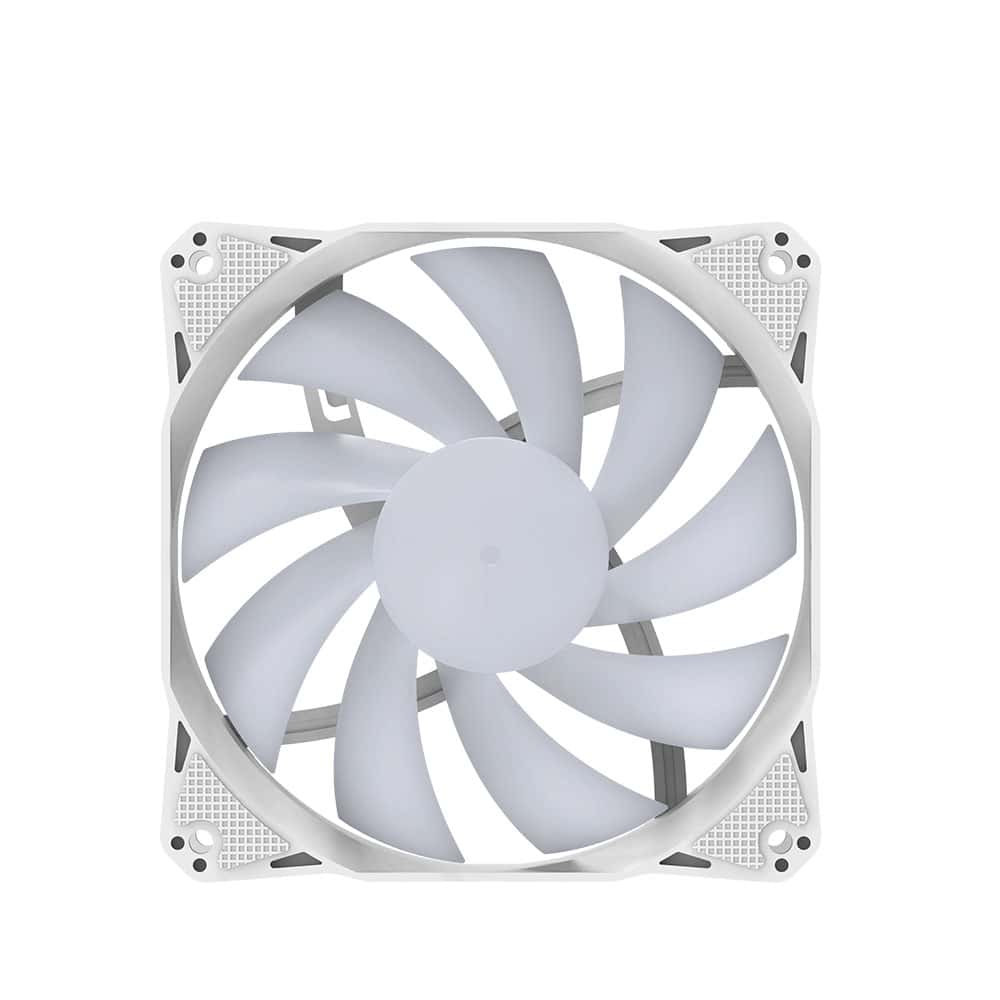 Darkflash darkFlash Aura DA-240 ARGB 240mm AIO Liquid CPU Cooler, White Edition, Dual 120mm PWM Fans - thumbnail 10