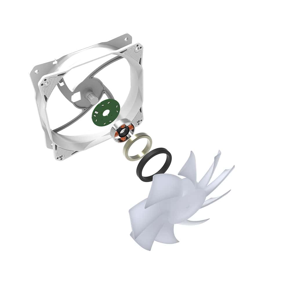 Darkflash darkFlash Aura DA-240 ARGB 240mm AIO Liquid CPU Cooler, White Edition, Dual 120mm PWM Fans - thumbnail 18