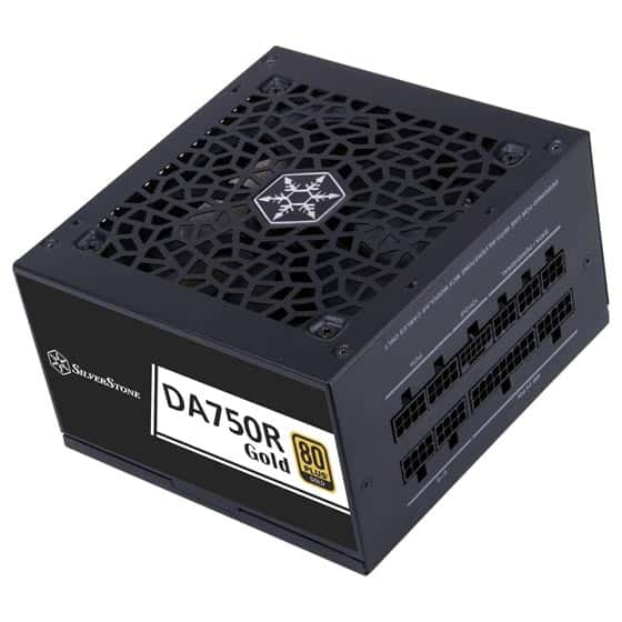 Silverstone SILVERSTONE DA750R BLACK 80PLUS GOLD 750W ATX 3.0,PCIE 5.0 FULLY MODULAR POWERSUPPLY  | SST-DA750R-GMA - thumbnail 7