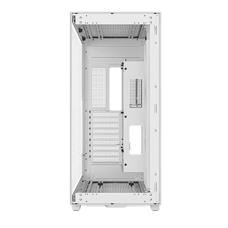 DEEPCOOL DeepCool CH780 WH Premium ATX+ case, ABS+SPCC+Tempered Glass, 1x Pre-Installed Fans, 5x Drive Bays, 3x Expansion Slots, Motherboard Support Up to E-ATX, White | R-CH780-WHADE41-G-1 - thumbnail 2
