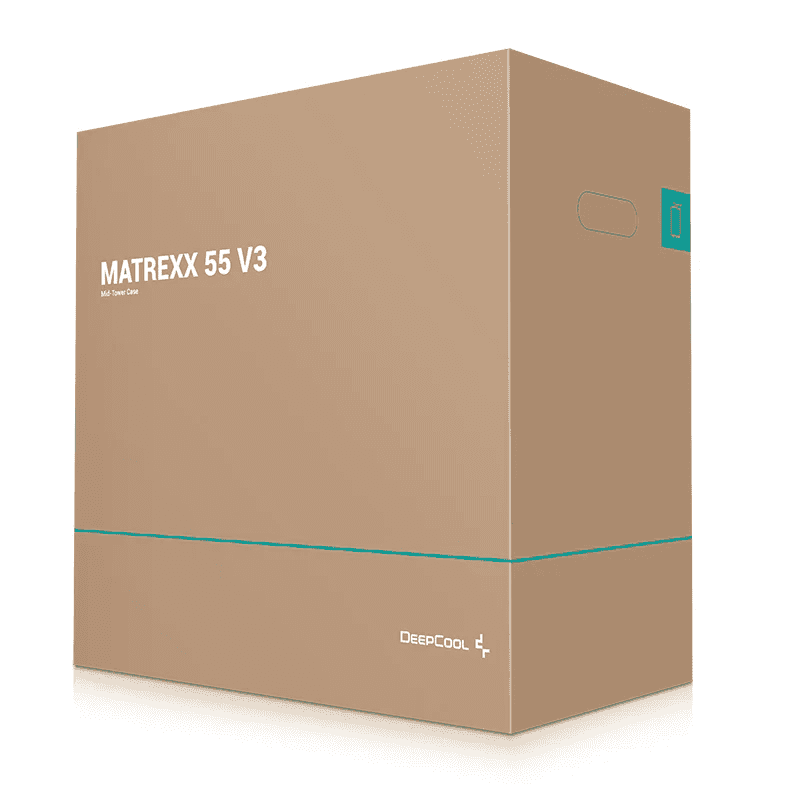 DeepCool MATREXX 55 V3 ADD-RGB WH 3F Mid-tower ATX case, ABS+SPCC+Tempered Glass, 6x Drive Bays, 7x Expansion Slots, Motherboards Supports Upto E-ATX, White | DP-ATX-MATREXX55V3-AR-WH-3F - thumbnail 6
