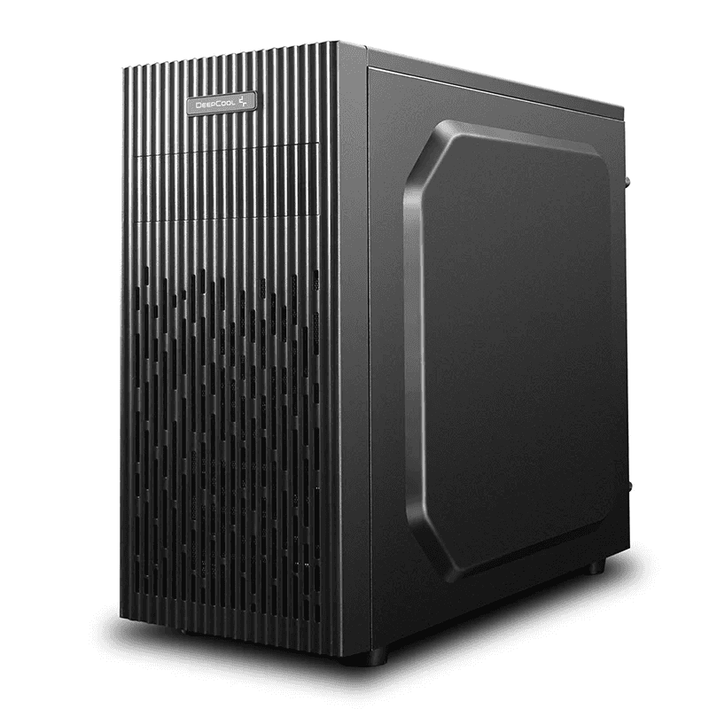 DEEPCOOL DeepCool Matrexx 30 small-sized M-ATX computer case, 2x Pre Installed Fans, 5x Drive Bays, 4x Expansion Slots, Micro ATX/Mini-ITX Motherboards Supports, Black | DP-MATX-MATREXX30 - thumbnail 2
