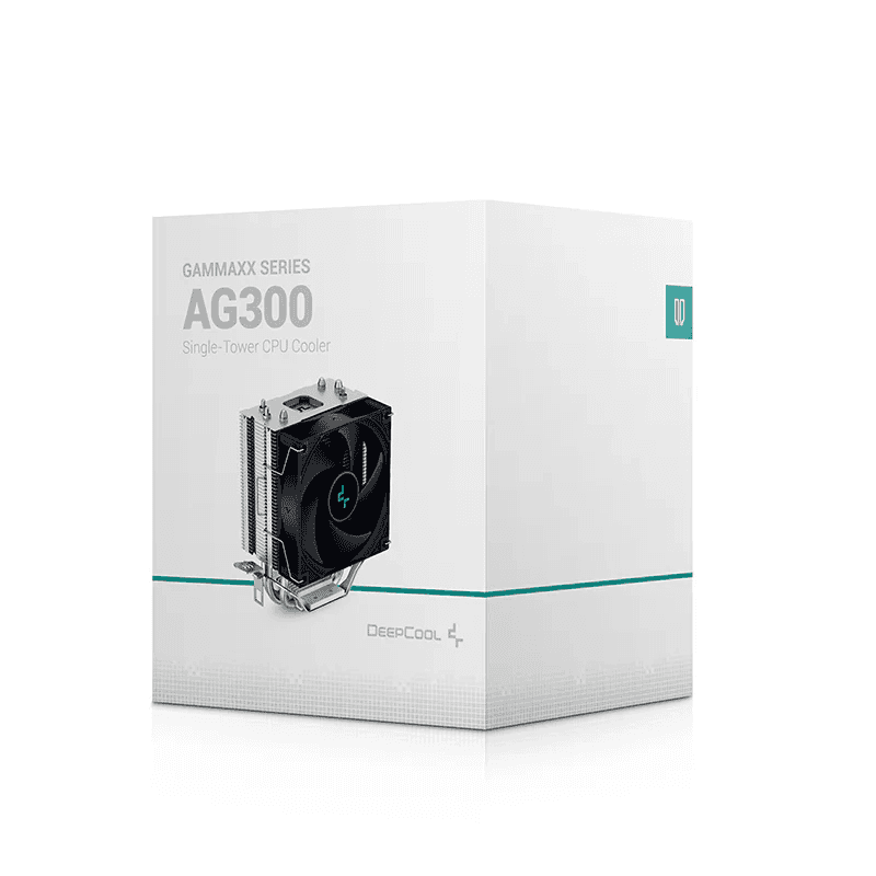 DEEPCOOL DeepCool AG300 Single Tower 92mm Black CPU Cooler, Three direct contact copper, nickel plated heat pipes | R-AG300-BKNNMN-G - thumbnail 7