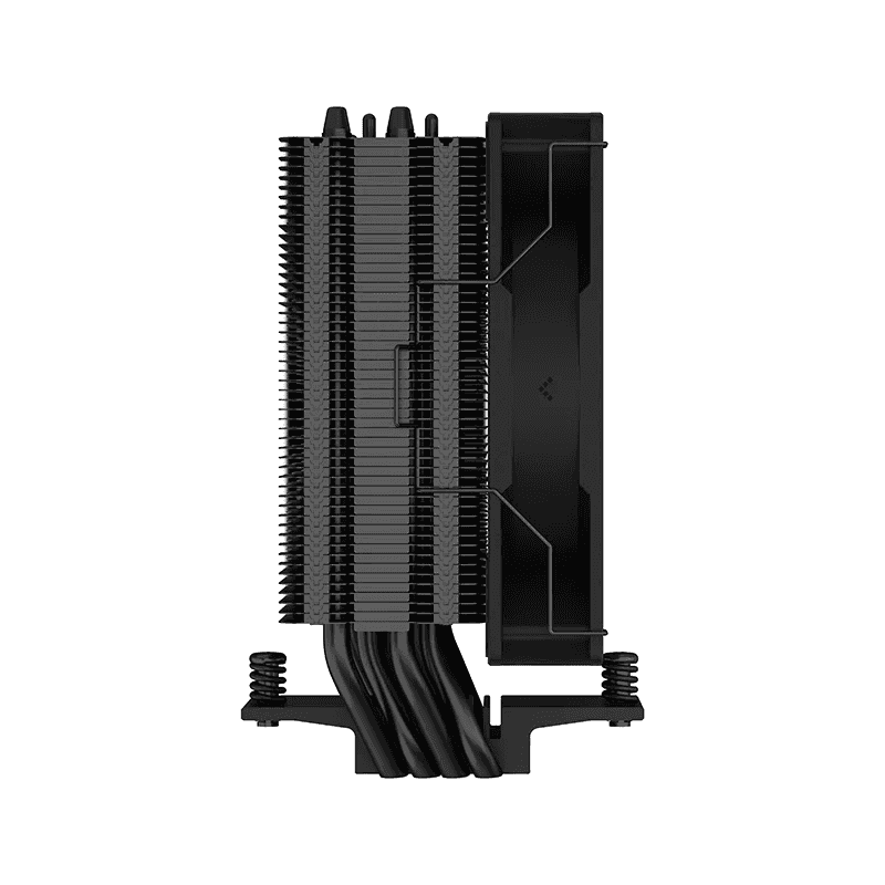DEEPCOOL DeepCool AG400 BK ARGB Single Tower 120mm CPU Cooler, 2000 RPM Fan Speed, 75.89 CFM Airflow, ARGB LED, 3.36W Power, ???31.6 dB(A) Fan Noise, LGA1700/1200/AM5/AM4 Black |  R-AG400-BKANMC-G-2 - thumbnail 4