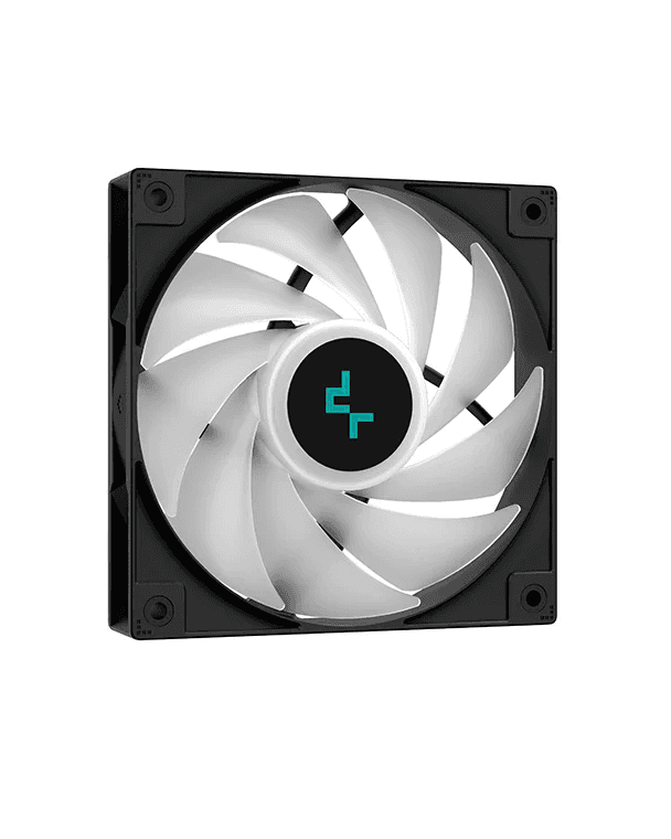 DEEPCOOL DeepCool AG400 BK ARGB Single Tower 120mm CPU Cooler, 2000 RPM Fan Speed, 75.89 CFM Airflow, ARGB LED, 3.36W Power, ???31.6 dB(A) Fan Noise, LGA1700/1200/AM5/AM4 Black |  R-AG400-BKANMC-G-2 - thumbnail 6
