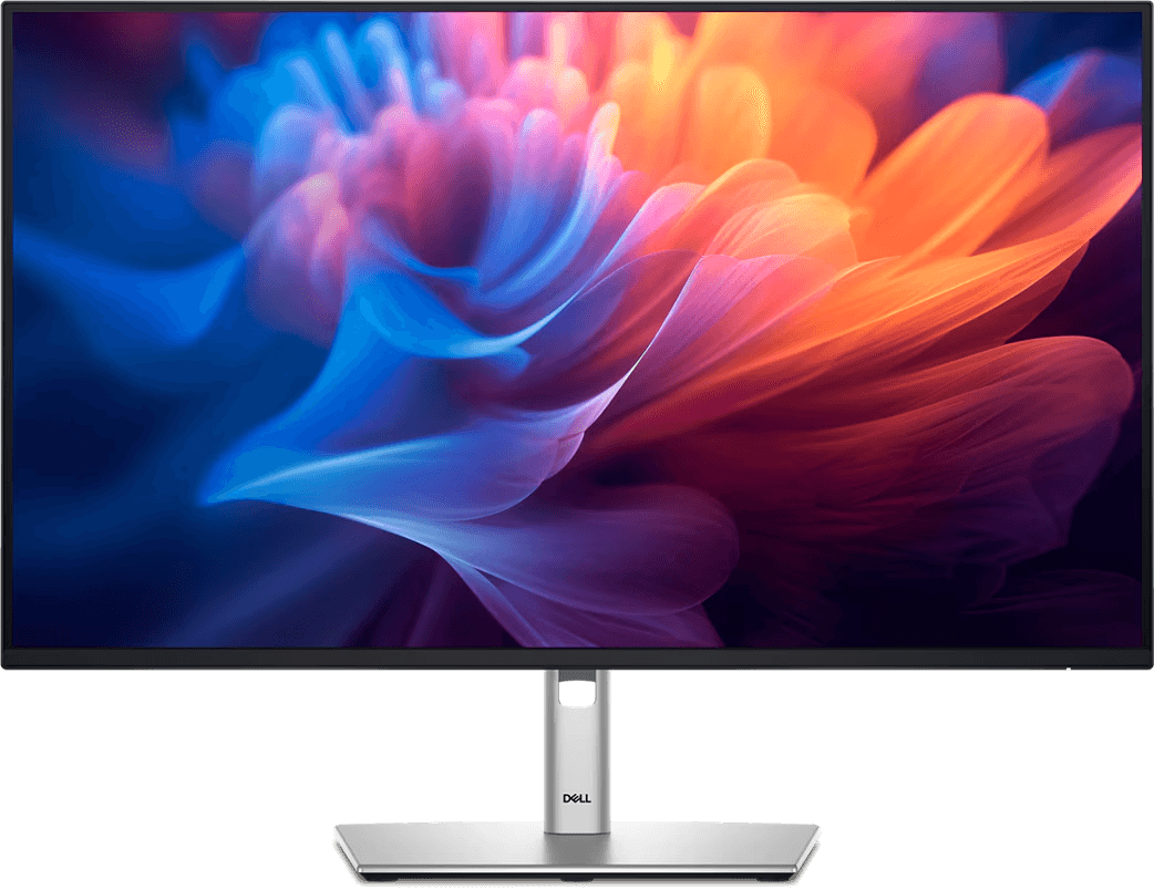 Dell P2725H 27" Full HD (1920x1080) Monitor, 100Hz, IPS, 5ms, 99% sRGB, USB-C, DisplayPort, HDMI, VGA, 4x USB, 3 Year Warranty, Black thumbnail 1