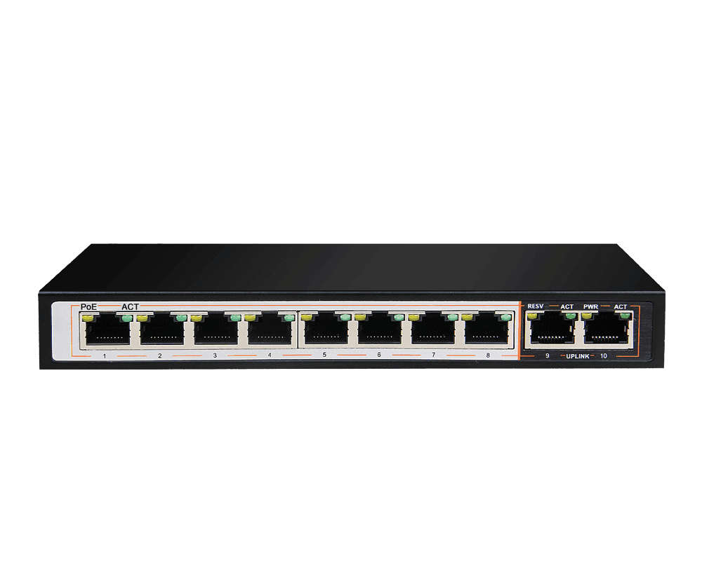 D-link DLINK DGS-F1010P-E 10 PORT GIGABIT LONG RANGE POE+SURVEILLANCE SWITCH - thumbnail 1