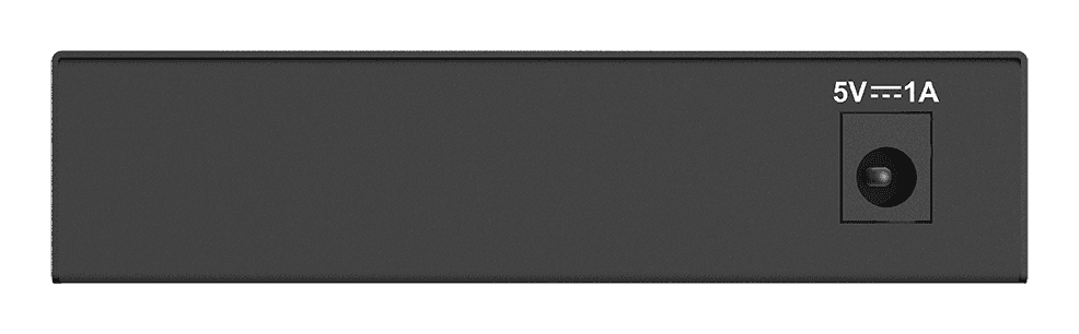 D-link D-Link DGS-105GL 5-Port Gigabit Unmanaged Desktop Switch, 10/100/1000 Mbps, Fanless Metal Design, Plug-and-Play | DGS-105GL - thumbnail 1
