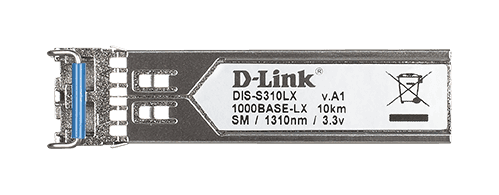 D Link 1-port Mini-GBIC SFP to 1000BaseLX Single-Mode 10km Fibre Transceiver, up to 10 km | DIS-S310LX thumbnail 2