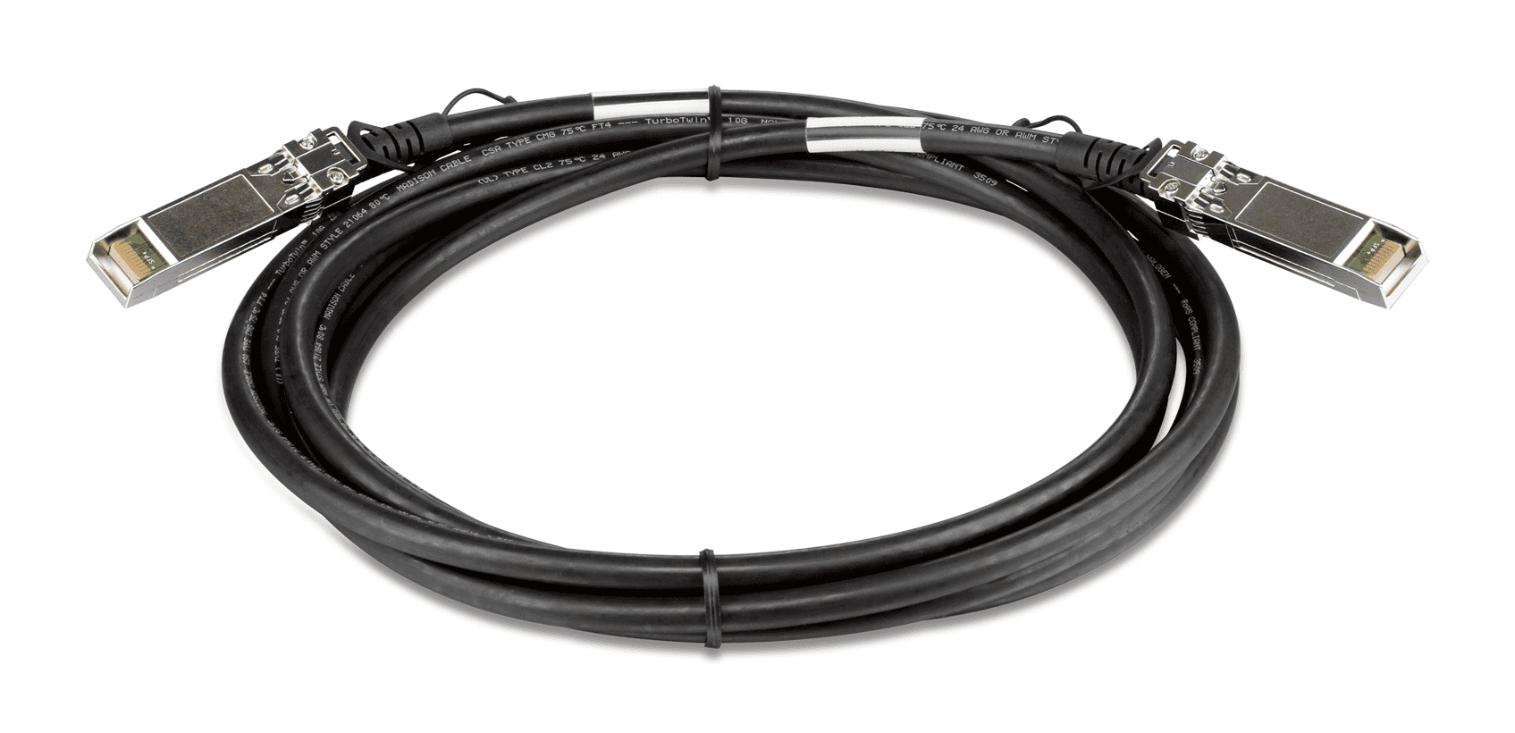 D-link D-Link 300 cm (3 Mtr) 10GbE Direct Attach SFP+ Cable |  DEM-CB300S - thumbnail 1