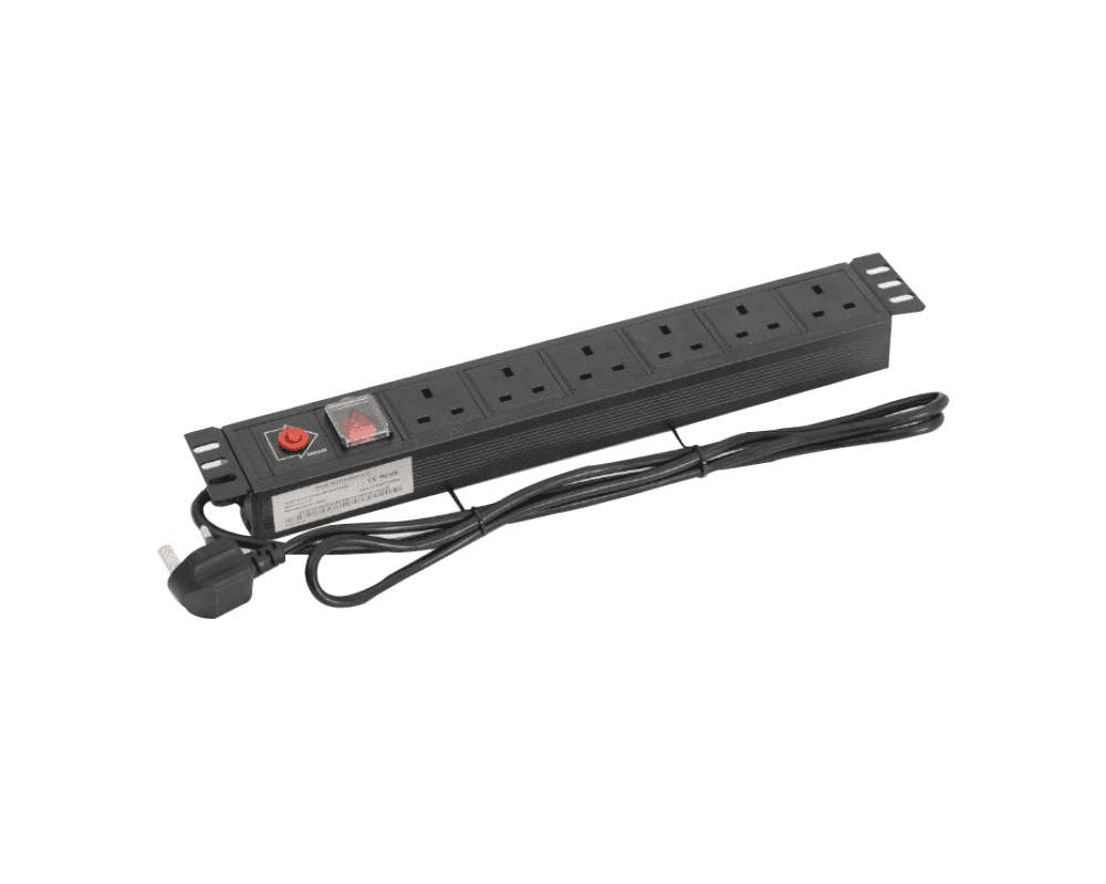 D-link D-Link 6 Way UK Type Power Distribution Unit | NPD-06/B 6 - thumbnail 1