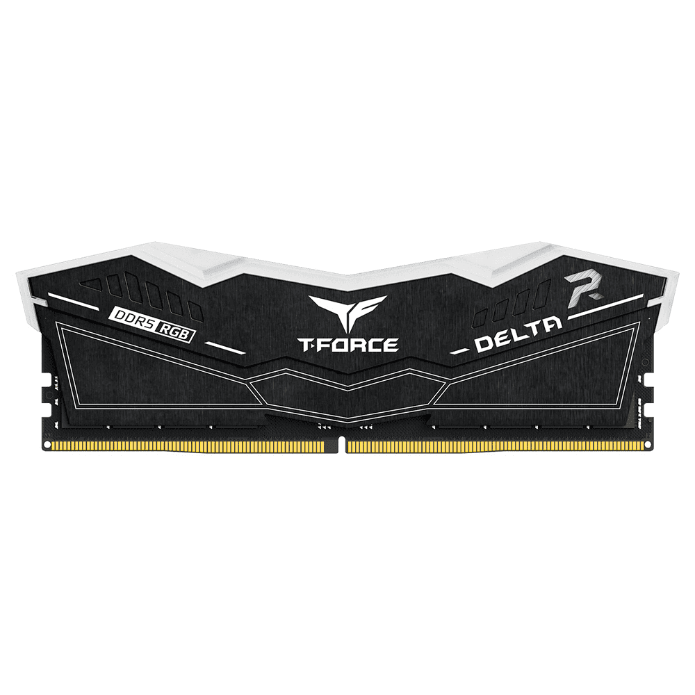 T Force DELTA RGB 64GB(2x32GB) DDR5 DESKTOP MEMORY KIT, 6000MHz CL38, Black | FF3D564G6000HC38GDC01 thumbnail 4
