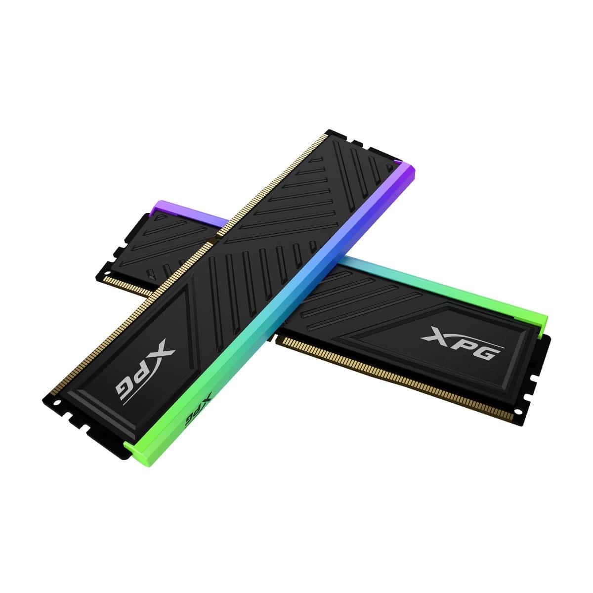 G.SKILL XPG SPECTRIX D35G RGB DDR4 3600MHz CL18 64GB (2x32GB) Desktop Memory Kit Black, PC4-28800 RAM 288-Pins UDIMM, Heatsink | AX4U360032G18I-DTBKD35G - thumbnail 2