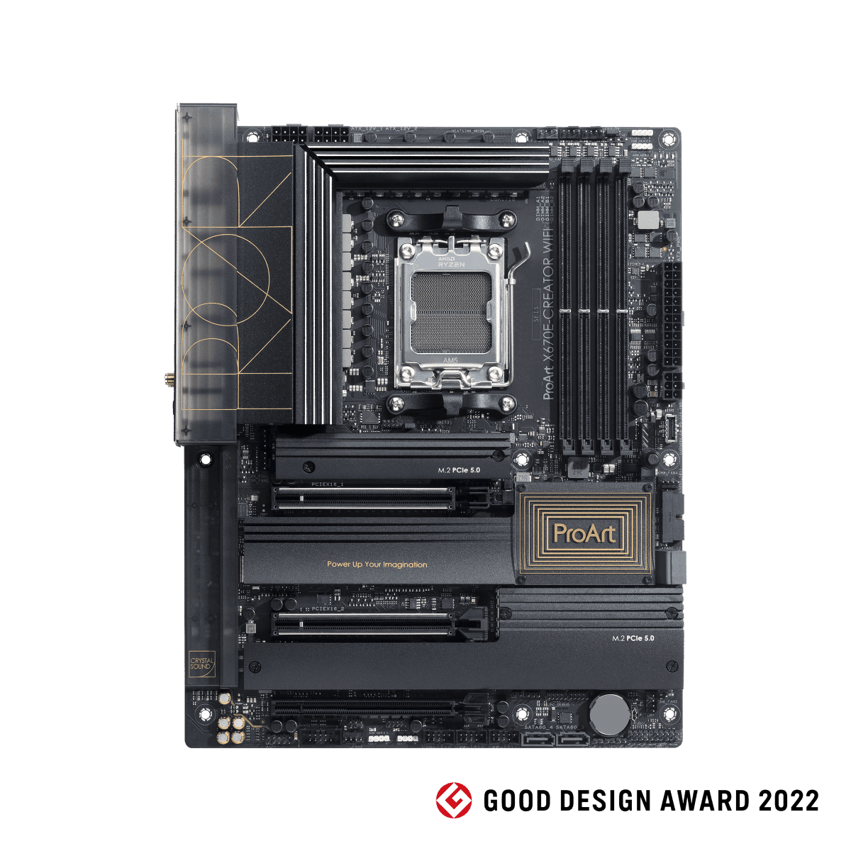 Asus ASUS ProArt X670E-Creator WIFI ATX Motherboard, AMD X670 Chipset, AM5 Socket, 4x2-Channel DDR5 192GB Max, 4xM.2 Slot,10Gb Ethernet, 2xPCIe 5.0x16, Wi-Fi 6E, BT 5.2, 2xUSB4, 1xHDMI/DP | 90MB1B90-M0EAY0 - thumbnail 8