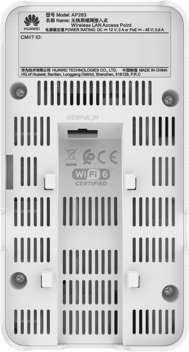Huawei eKitEngine AP263 Wi-Fi 6 IN WALL ACCESS POINT-WHITE-(2x2 MIMO)-2.975 Gbps-For Indoor-Offices Hospitals Higher Education. thumbnail 3