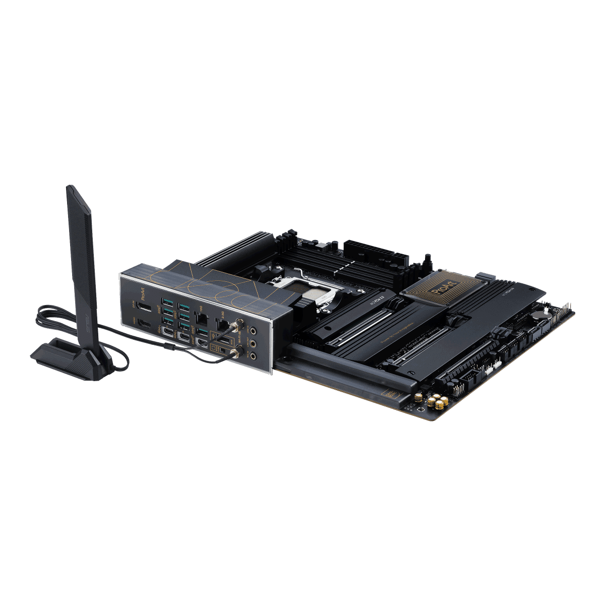 Asus ASUS ProArt X670E-Creator WIFI ATX Motherboard, AMD X670 Chipset, AM5 Socket, 4x2-Channel DDR5 192GB Max, 4xM.2 Slot,10Gb Ethernet, 2xPCIe 5.0x16, Wi-Fi 6E, BT 5.2, 2xUSB4, 1xHDMI/DP | 90MB1B90-M0EAY0 - thumbnail 5