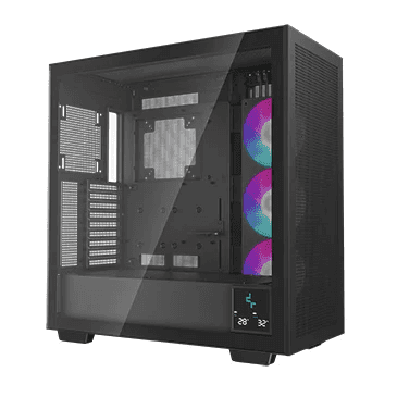 DEEPCOOL DeepCool Morpheus ARGB (E-ATX) Full Tower Cabinet, 5 Drive Bays, 9 Expansion Slots, 420mm ARGB Pre Installed Fan, (Black) | R-MORPHEUS-BKAPA1-G1 - thumbnail 5