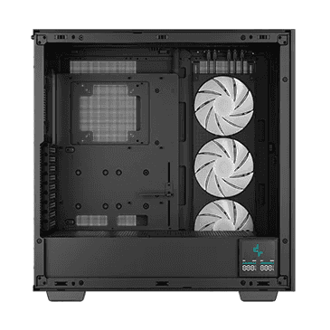 DEEPCOOL DeepCool Morpheus ARGB (E-ATX) Full Tower Cabinet, 5 Drive Bays, 9 Expansion Slots, 1??420mm ARGB Pre Installed Fan, (Black) | R-MORPHEUS-BKAPA1-G1 - thumbnail 6