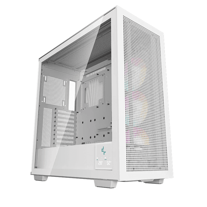 DEEPCOOL DeepCool Morpheus ARGB (E-ATX) Full Tower Cabinet, 5 Drive Bays, 9 Expansion Slots, 420mm ARGB Pre Installed Fan, White| R-MORPHEUS-WHAPA1-G1 - thumbnail 1
