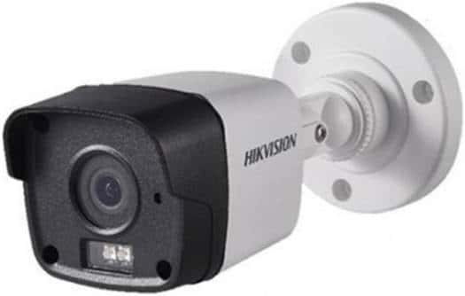 HIKVISION Hikvision DS-2CD1021-I 2.0 MP CMOS Network Bullet Camera, 2.8mm Fixed Focal Lens, Up To 30m IR Range, Dual Stream, 3D Digital Noise Reduction, IP67, White - Black | DS-2CD1021G0E-I/ECO-2.8mm - thumbnail 1