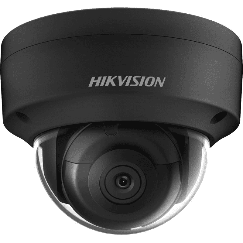 HIKVISION Hikvision DS-2CD2143G2-IU BLACK 4 MP AcuSense Fixed Dome Black Network Camera, High quality imaging with 4 MP resolution, 1/3" Progressive Scan CMOS, 120 dB WDR technology, H.265+, IP67 & IK10, Up to 30 m, AI Deep learning - thumbnail 1