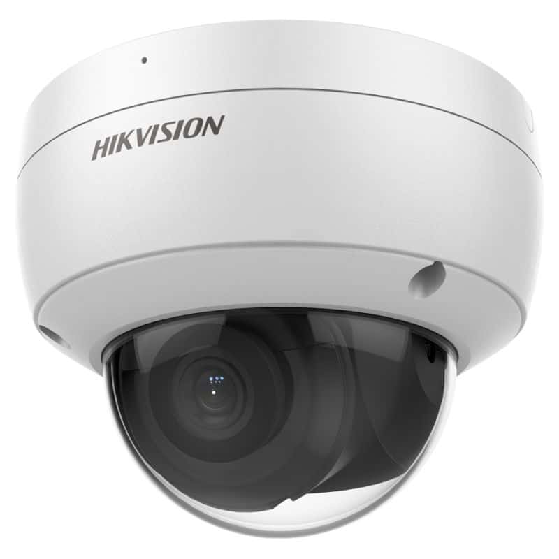 Hikvision AcuSense DS-2CD2143G2-IU 4MP Outdoor Network Dome Camera with Night Vision & 2.8mm Lens (White) thumbnail 2