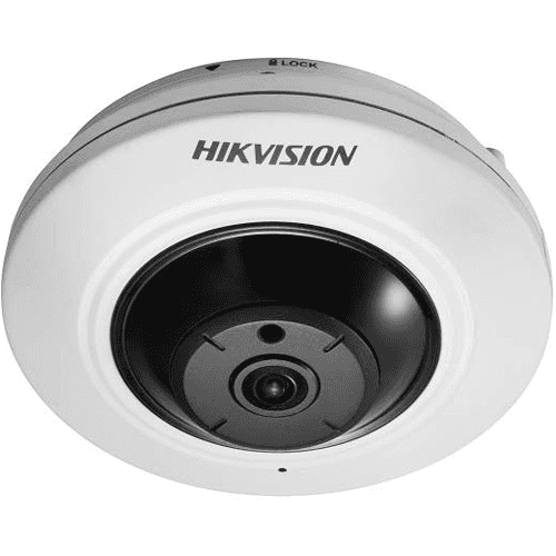 Hikvision DS-2CD2955FWD-IS 5MP Fisheye Network Dome Camera with Night Vision,  2560 ?? 1920, 180?? fisheye view,  Up to 8 m, wall and ceiling Mountable - thumbnail 1
