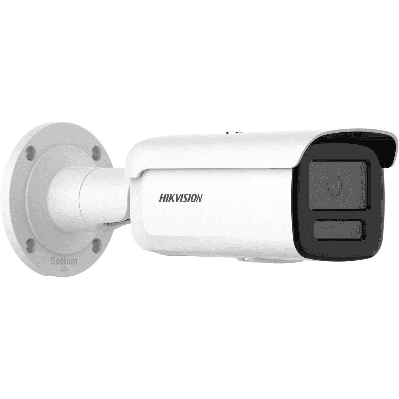 HIKVISION Hikvision DS-2CD2T87G2H-LI 8 MP Smart Hybrid Light with ColorVu Fixed Bullet Network Camera,  Fixed focal lens 2.8mm, 1/1.8" Progressive Scan CMOS, H.265+, IP67, Focus on human and vehicle classification based on deep learning - thumbnail 1