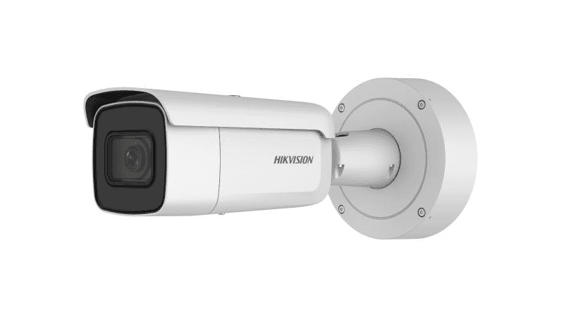 HIKVISION Hikvision DS-2CD3645G0-IZSUHK 4 MP IR Varifocal Bullet Network Camera, 1/2.5" Progressive Scan CMOS, 2688 x 1520 @30 fps, 2.7 to 13.5 mm motorized varifocal lens, Auto-iris, IR range: Up to 60 m, IP67, Storage upto 128 GB,  Powered by Darkfighter - thumbnail 1