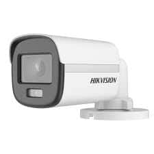 HIKVISION HIKVISION 2 MP ColorVu Fixed Mini Bullet Camera High quality imaging with 2 MP, 1920 ?? 1080 resolution. DS-2CE10FOT-PF - thumbnail 1