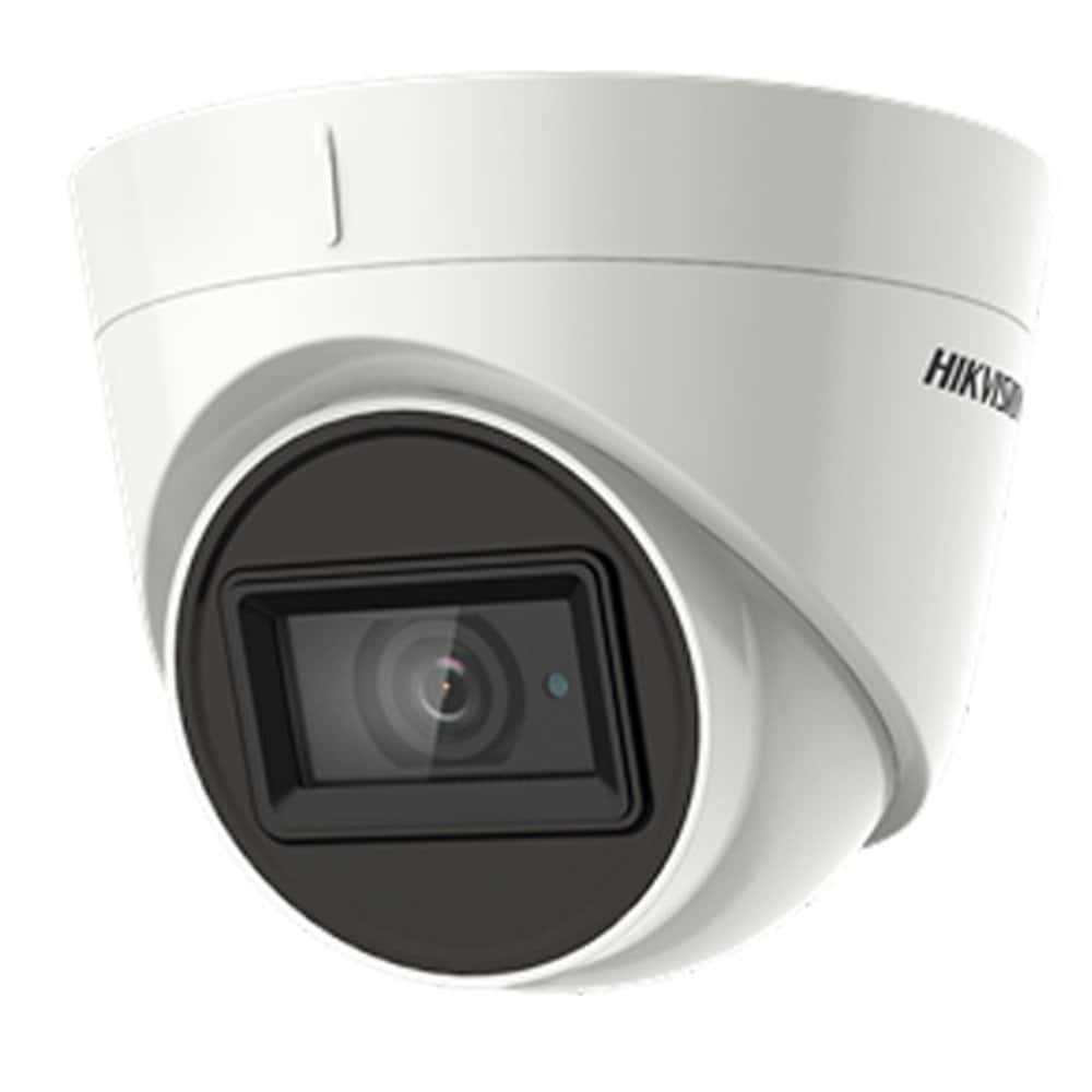 HIKVISION HIKVISION, 5 MP Indoor Fixed Turret Camera  EXIR 2.0: advanced infrared technology with 20 m IR distance 4 in 1 (4 signals switchable TVI/AHD/CVI/CVBS) DS-2CE76H0T-ITPF - thumbnail 1
