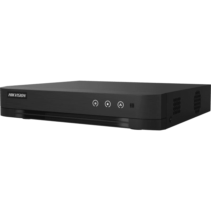 HIKVISION Hikvision 8 Channel 1080P Digital Video Recorder, Lite 1U, Up To 2MP Support, H.265 Video Compression, 32 Kbps to 4 Mbps Video Bitrate, 1 SATA Interface, Black | DS-7208HGHI-K1-S - thumbnail 1