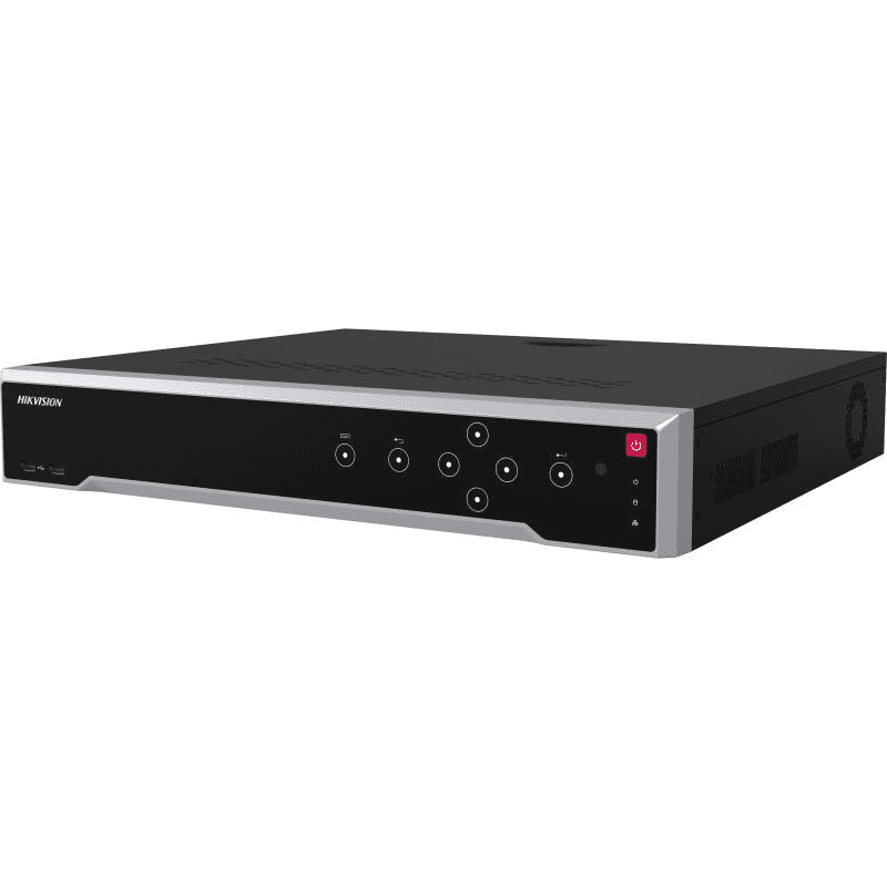 HIKVISION Hikvision DS-7732NI-M4/16P M Series 8K NVR, Up to 32-ch IP camera inputs, 16 independent PoE, Up to 4 SATA HDD, Upto 16TB for each disk, 1 self-adaptive 10/100/1000 Mbps Ethernet, Support web access without plug-in, Smart & POS Function, HD Video Output - thumbnail 1