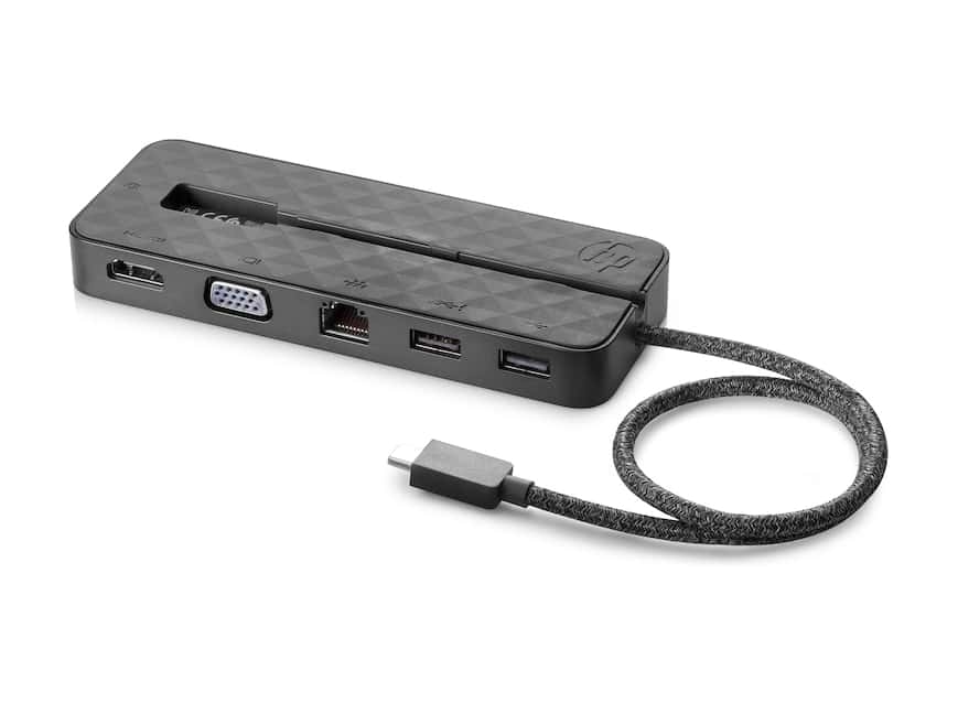 Hp HP USB-C Mini Dock, Supports pass-through charging, Single USB-C connection, Supports up to 4K monitor, Pocket sized port expansion | 1PM64AA#UUF - thumbnail 2