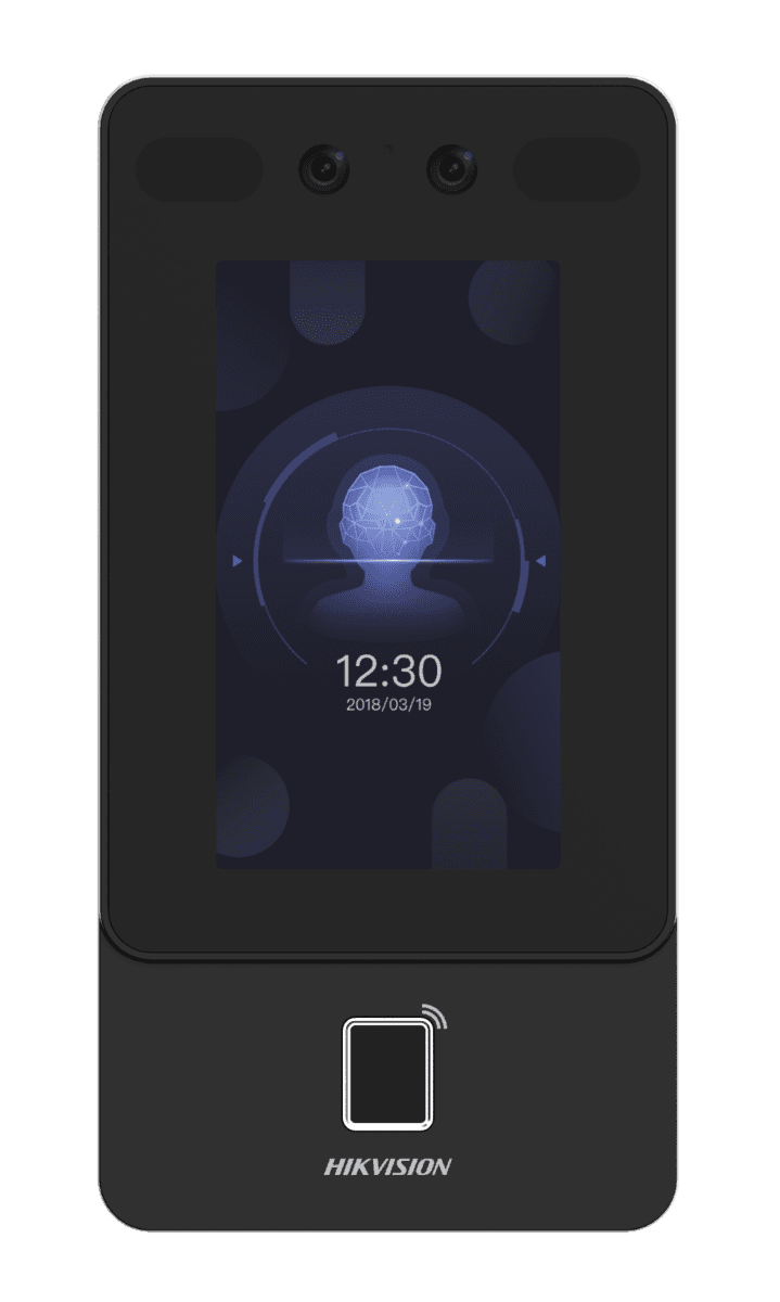 HIKVISION Hikvision DS-K1T342MFWX-E1 Face Recognition Terminal, 4.3-inch LCD touch screen, 2 Mega pixel wide-angle lens, built-in M1card reading module - thumbnail 1