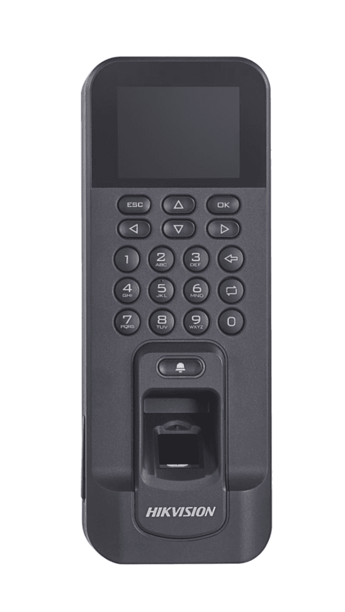 HIKVISION Hikvision DS-K1T804BMF Pro Series Fingerprint Terminal, Integrated Management of Access control & Time attendance function - thumbnail 1