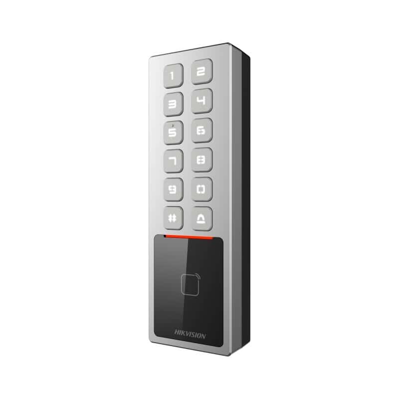 Hikvision DS-K1T805MX Access Control Terminal, Built-in card reader for M1 card, 10,000 cards & 100,000 events storage, IP65 & IK08 thumbnail 3