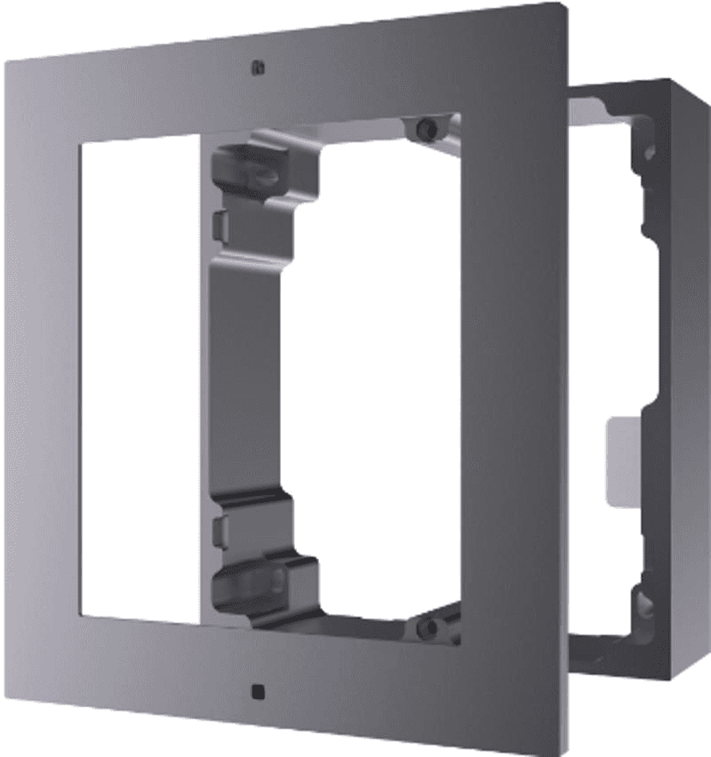 HIKVISION Hikvision DS-KD-ACW1 1 Surface mounting module brackets of modular door station: includes 1 module frame , 1 module front panel and some other necessary accessories - thumbnail 1