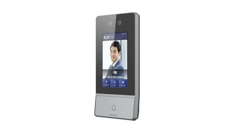 HIKVISION Hikvision DS-KV9503-WBE1 Metal Vandal-resistant Facial Recognition IP Villa Door Station - thumbnail 1