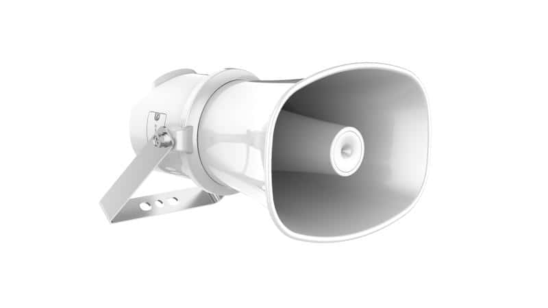 HIKVISION Hikvision DS-QAZ1325G1T 25 W Network Horn Speaker, Support alarm input, Support two-way audio by SIP - thumbnail 1
