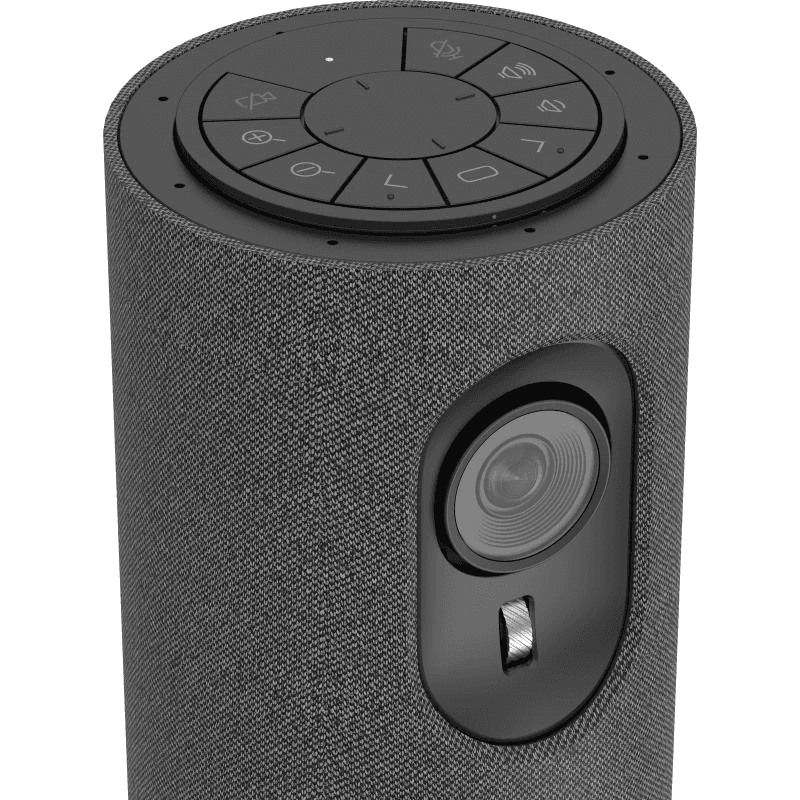 Hikvision UVC-X12 Portable Conference Camera, 2MP (WDR) CMOS, 1920??1080 Resolution, Built-In 4-Micl, USB Type-C interface, 2450 mAh Battery Capacity, Gray | DS-UVC-X12 thumbnail 3