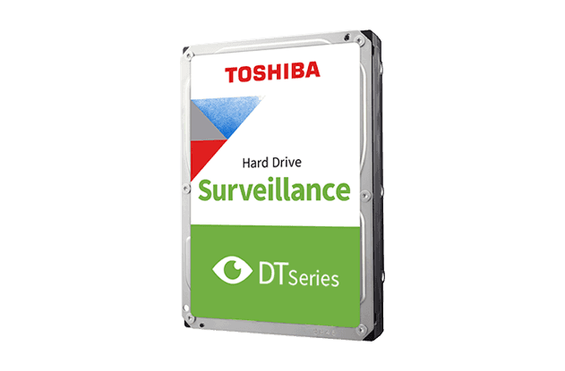 Toshiba Toshiba DT02-V Series 4TB survilliance Hard Disk Drive, 3.5" SATA, 5400 rpm, 24/7 operation, Annual workload rating of 180TB/year, 3-year warranty | HDWT840UZSVA - thumbnail 1