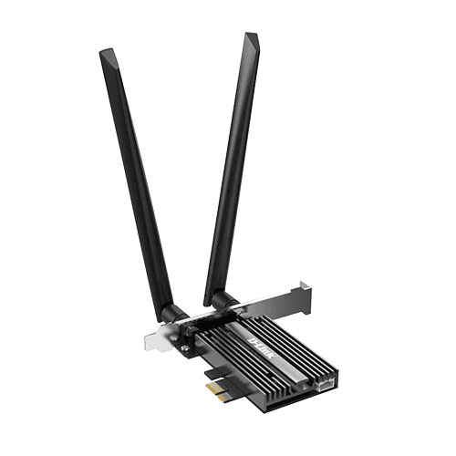 D-Link DWA-X586E AX5400 WI-FI 6E Bluetooth 5.2 PCIe Adapter, Tri band 6/5/2.4 GHz, Bluetooth 5.2, Heatsink, Support WPA 3 thumbnail 3