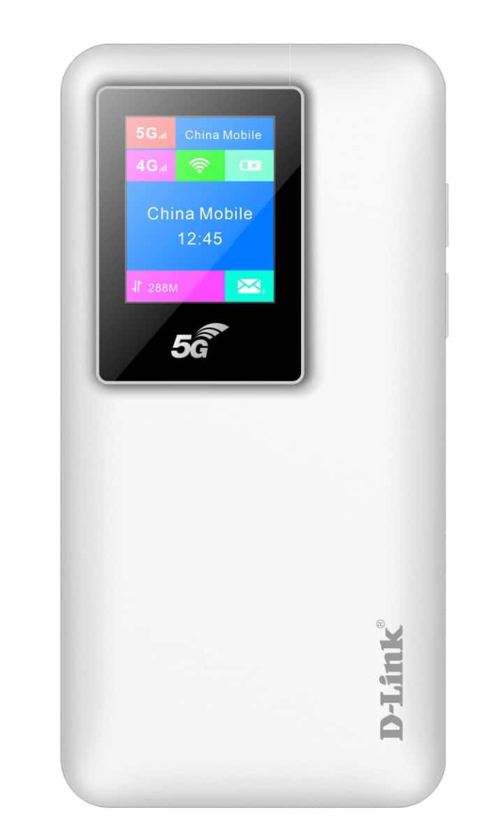 D-link D-Link DWR-900V: 5G/LTE Mi-Fi Mobile Router (Mobile Hotspot), High-Speed 5G Internet, Power Bank Feature, 10000mAh Battery, Up to 32 Users - thumbnail 1
