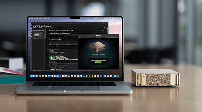 Nvidia NVIDIA DGX Spark - 4TB Grace Blackwell AI Supercomputer, 4TB NVME.M2, 128GB Memory, 1 PFLOPS of FP4 AI Performance, ConnectX-7 Smart NIC | DGXSPARKFOUNEDIT- UK - thumbnail 2